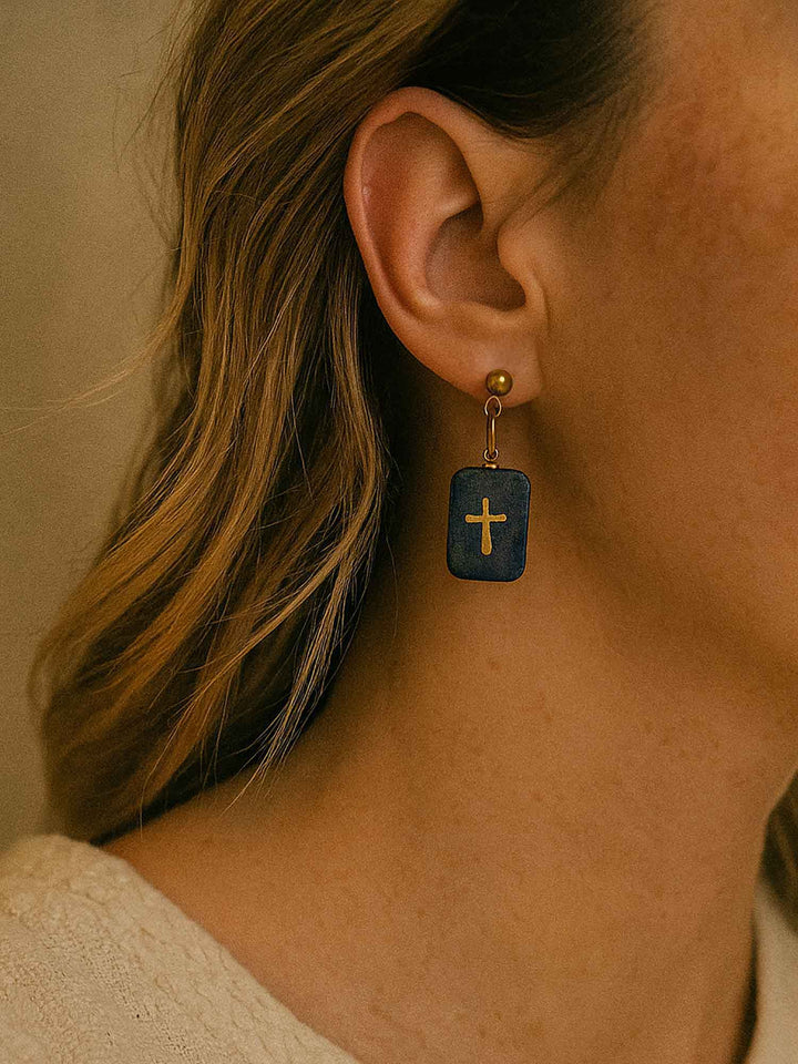 Celestine Stone Earrings