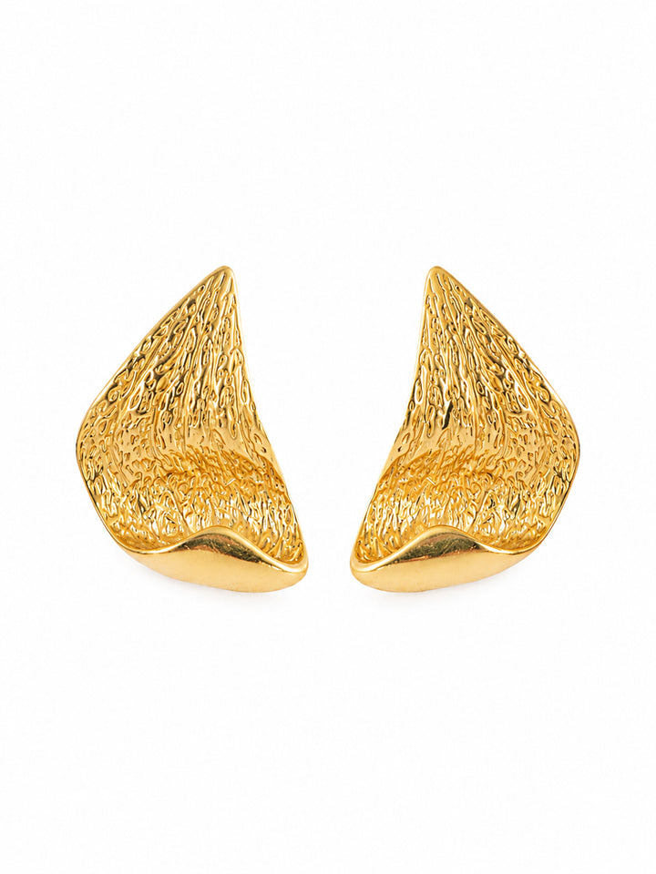 Angel Wings Gold Earrings