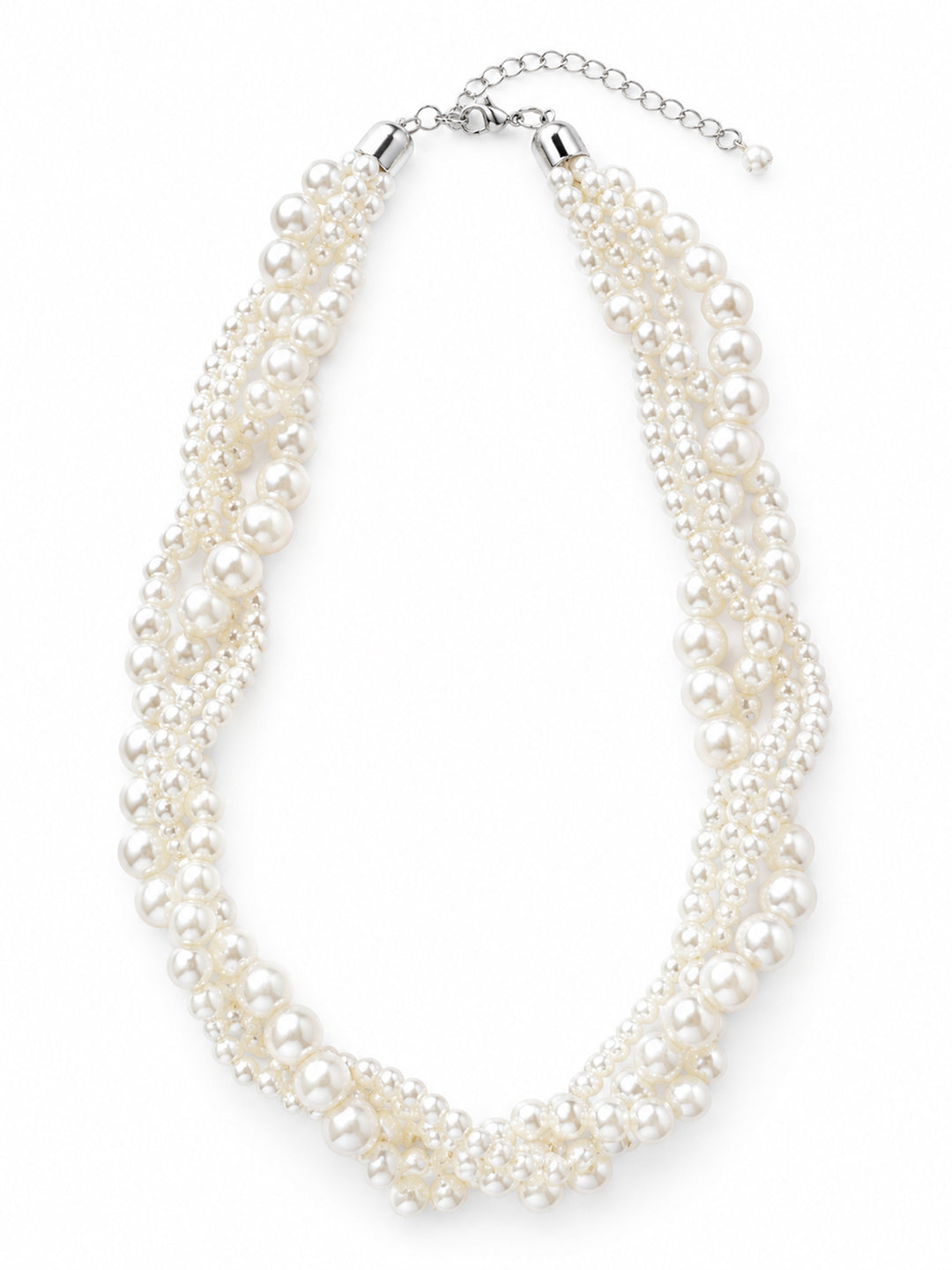 Apolline Twisted Pearl Necklace - view 1