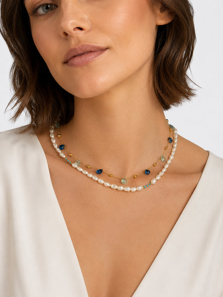 Arielle Layered Necklace Set
