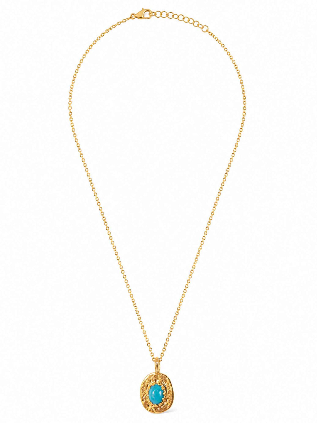 Aviva Oval Pendant Necklace