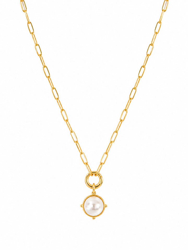 Bicolor Pearl Necklace