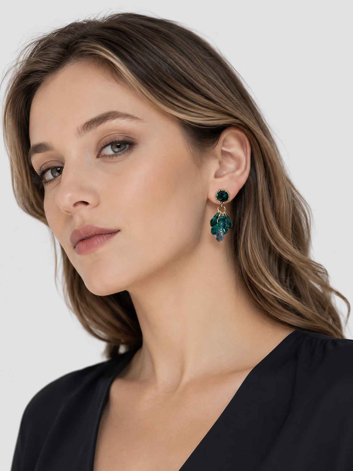 Camry Crystal Drop Earrings