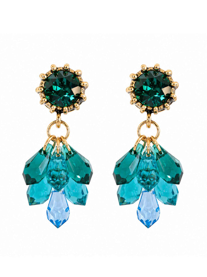 Camry Crystal Drop Earrings