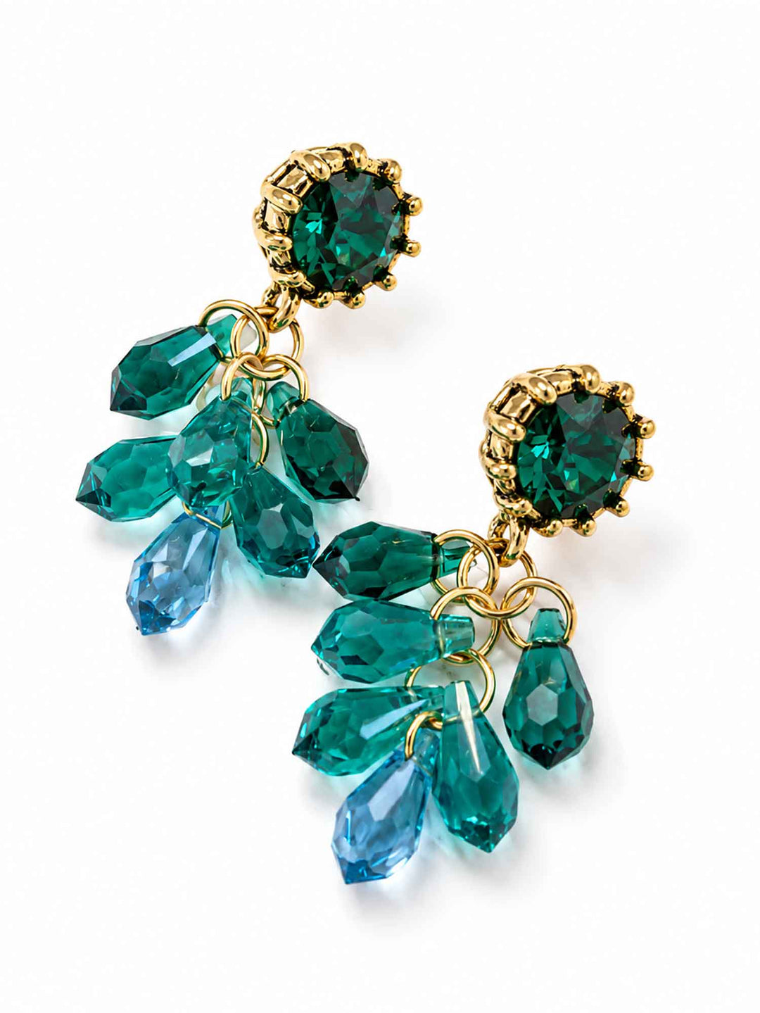 Camry Crystal Drop Earrings