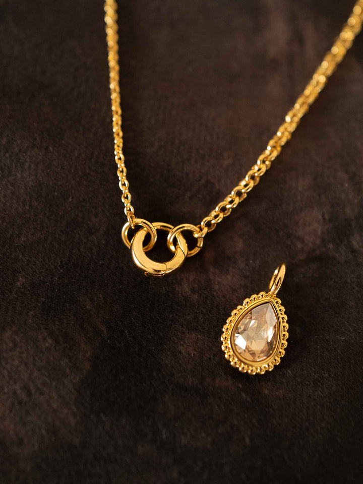 Teardrop Pendant Necklace