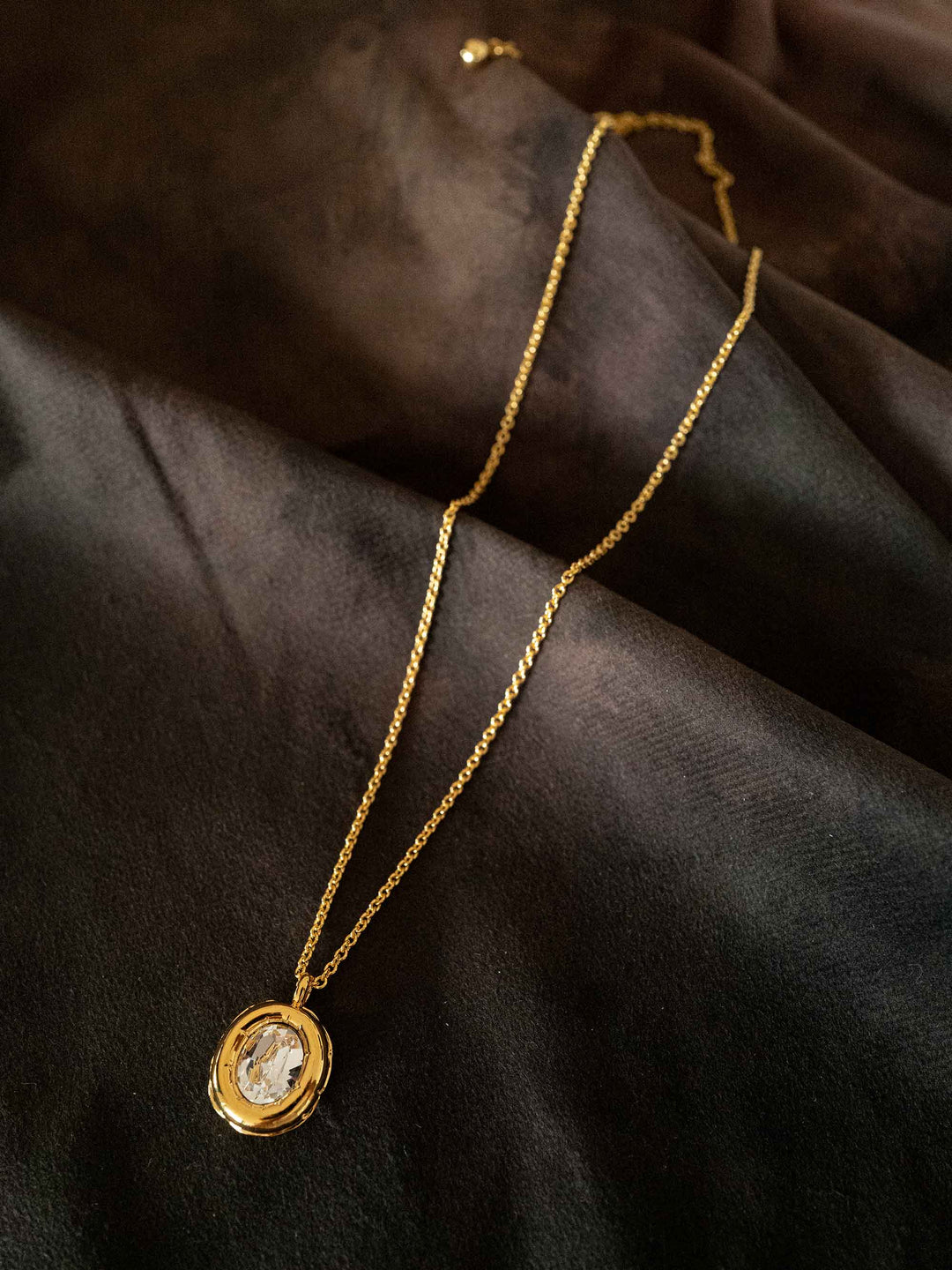 Diamond Solitaire Necklace