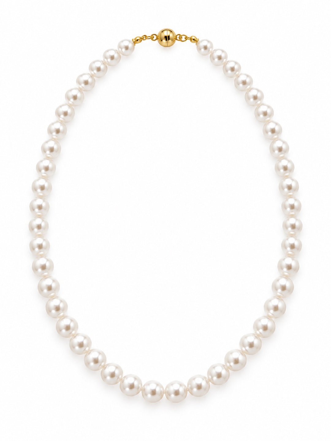 Cyrielle Magnetic Pearl Necklace - view 1