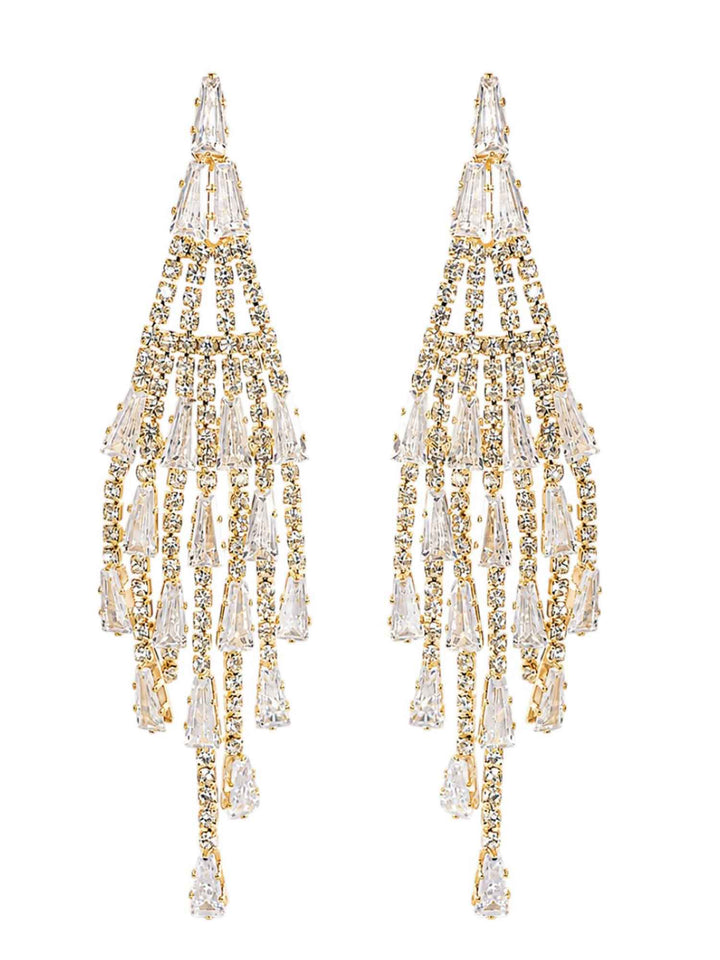 Czarina Crystal Waterfall Earrings