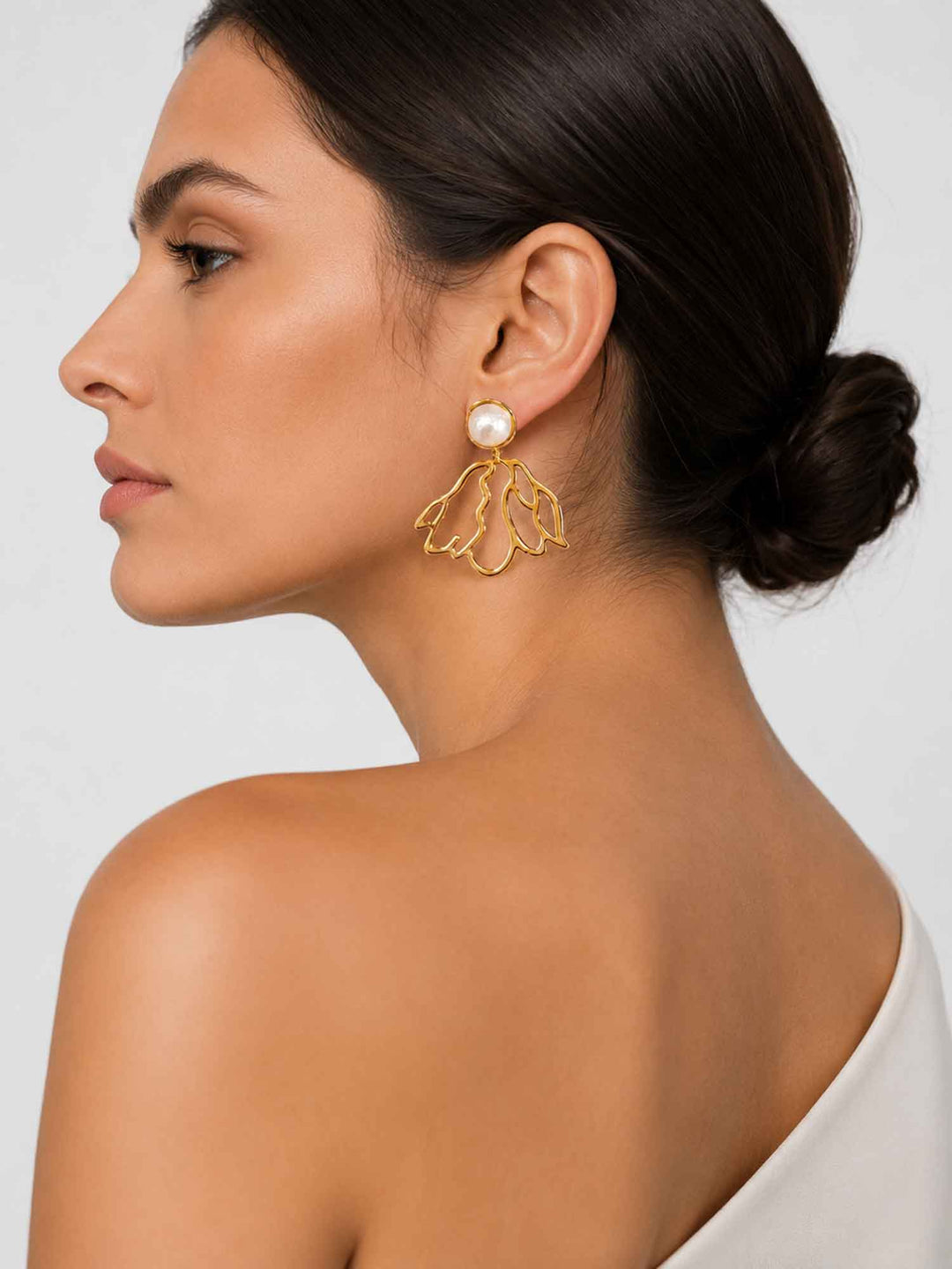 Dancer Gold Earrings