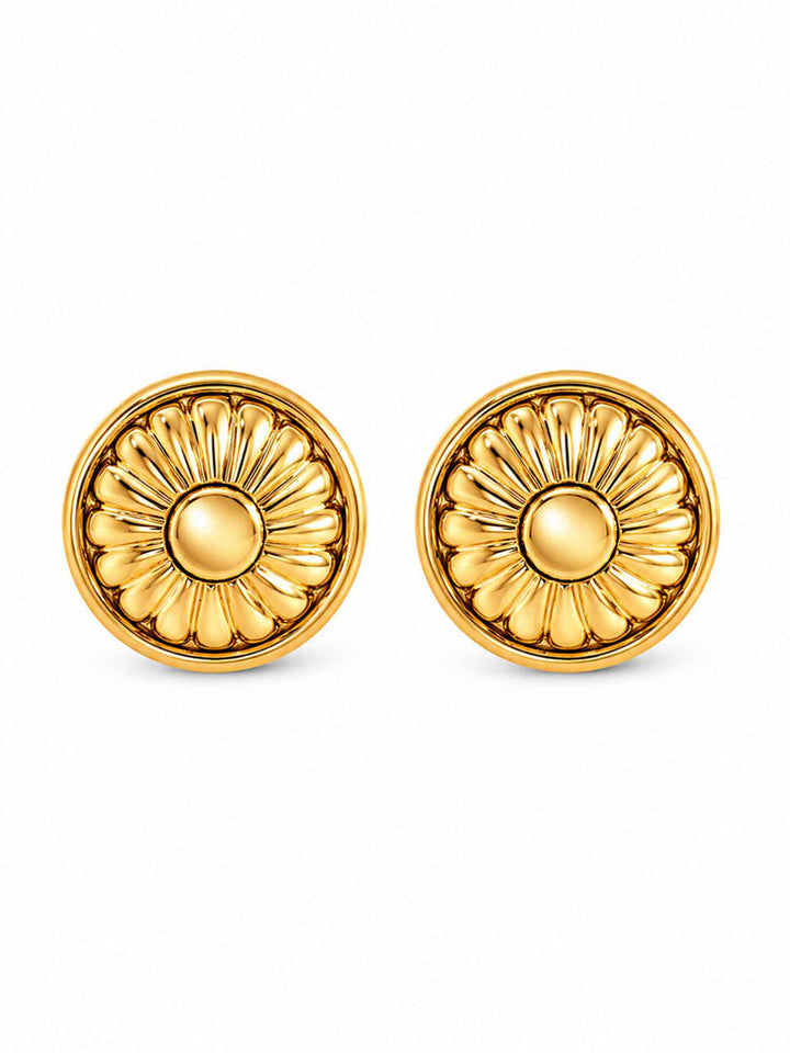 Dream Garden Gold Earrings