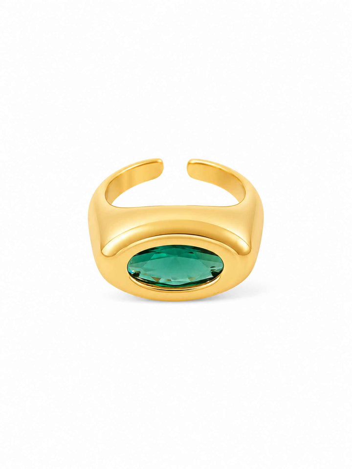 Elf Green Stone Ring