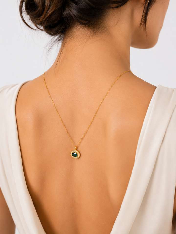 Emerald Glance Necklace