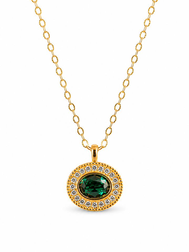 Emerald Glance Necklace