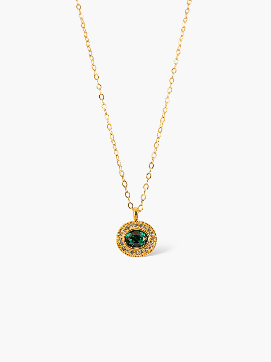 Emerald Glance Necklace