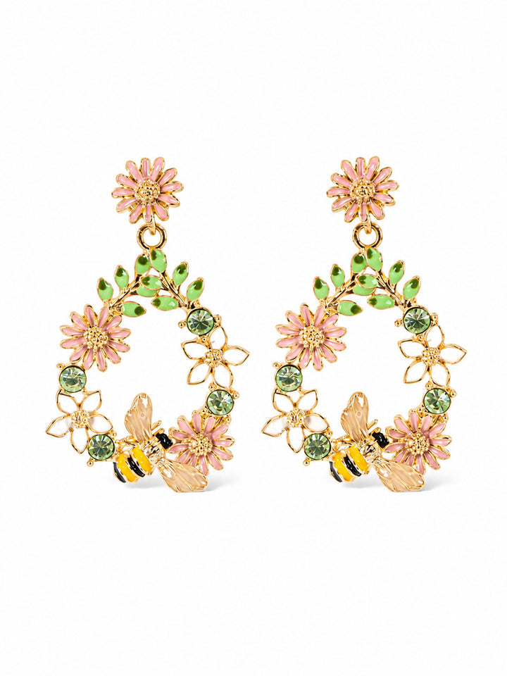 Flower Crown Earrings