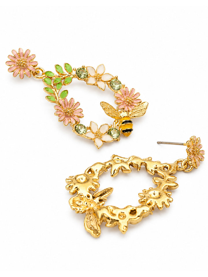 Flower Crown Earrings