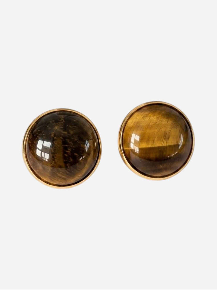 Siona Earrings Tiger’s eye
