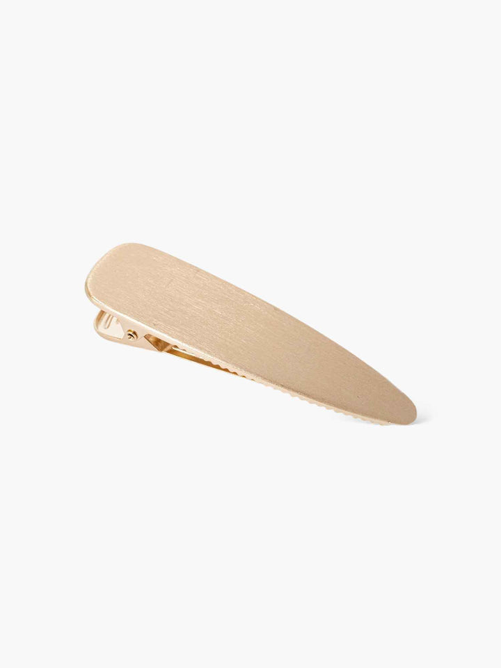 Hebe Matte Gold Hair Clip