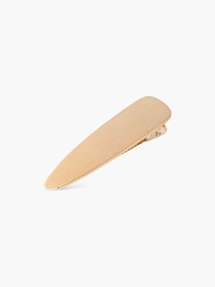 Hebe Matte Gold Hair Clip