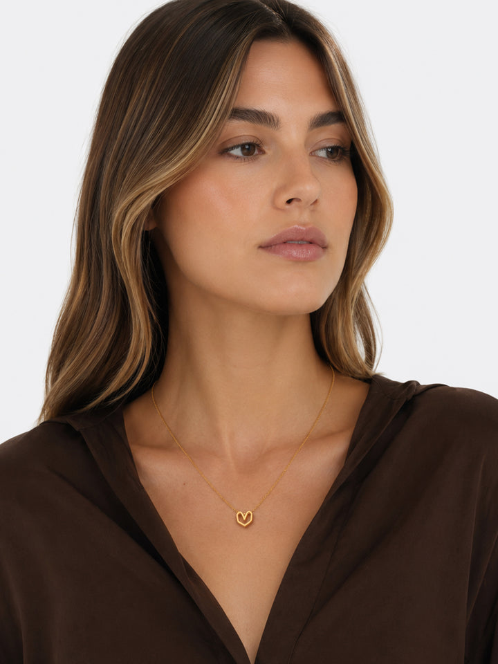 Hesther Heart Pendant Necklace