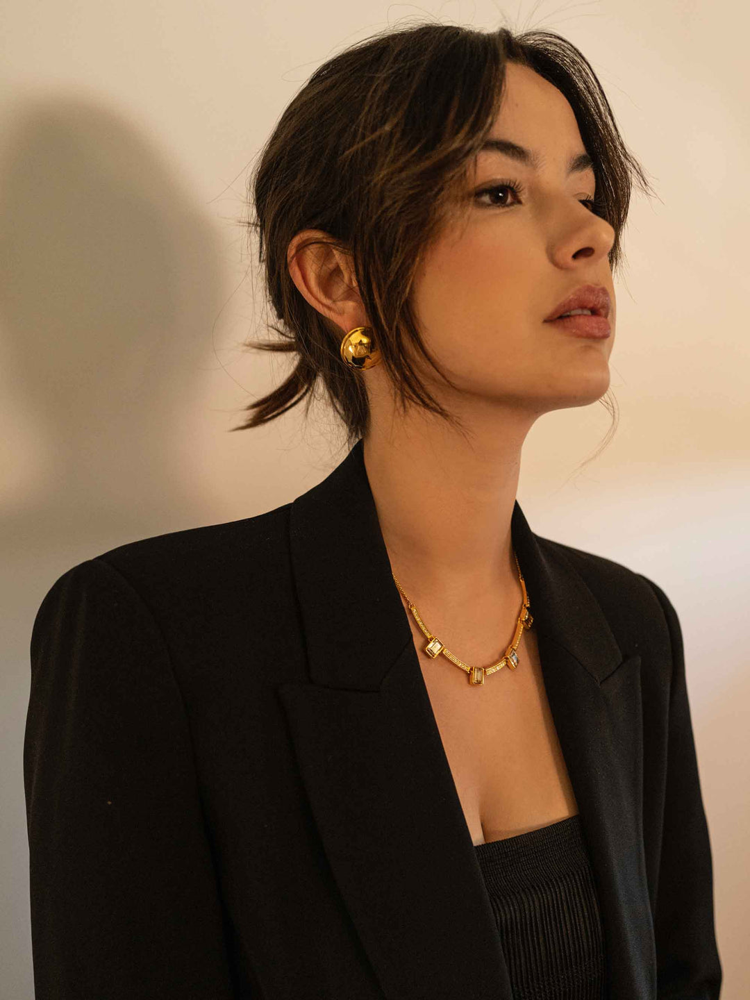 Reflections Gold Earrings