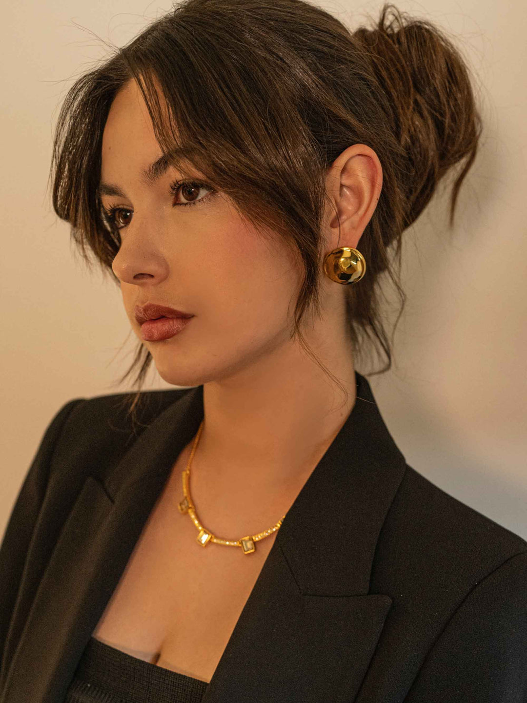 Reflections Gold Earrings
