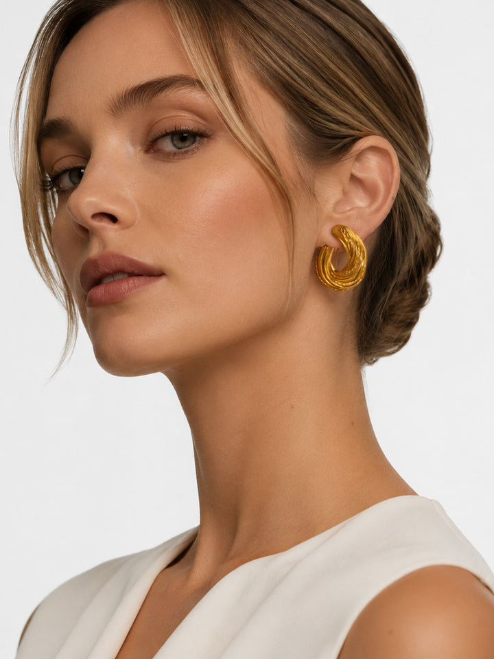 Ignite Gold Earrings