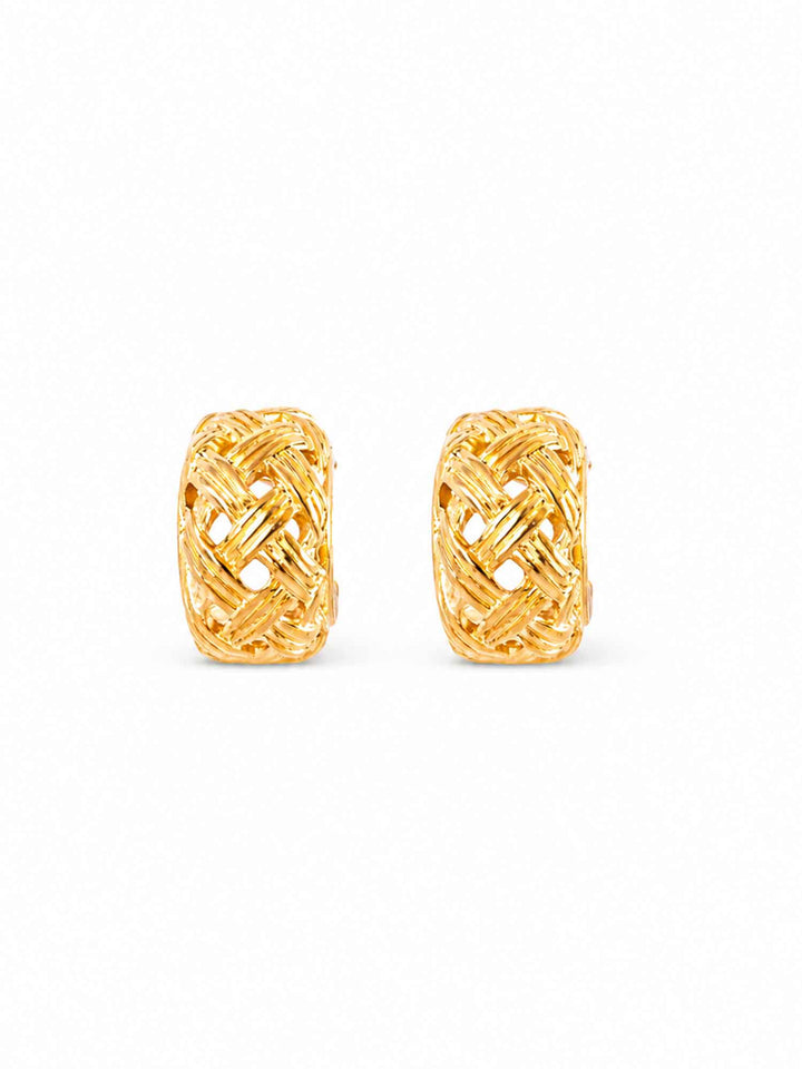 Infinite Dance Gold Earrings