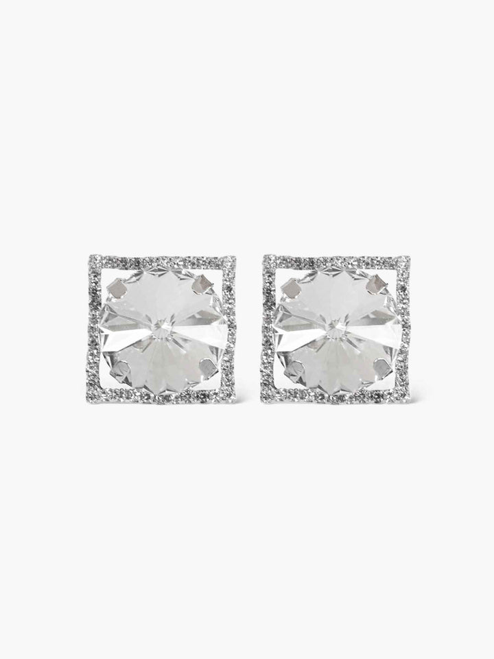 Kyla Crystal Square Earrings
