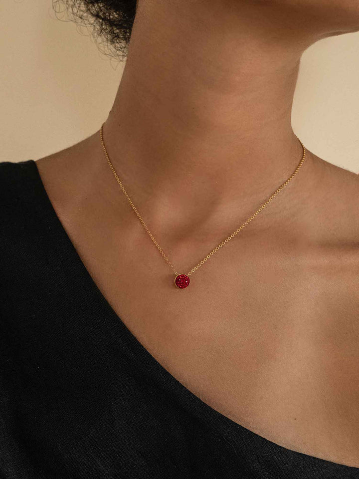 Limited Edition Red Crystal Necklace