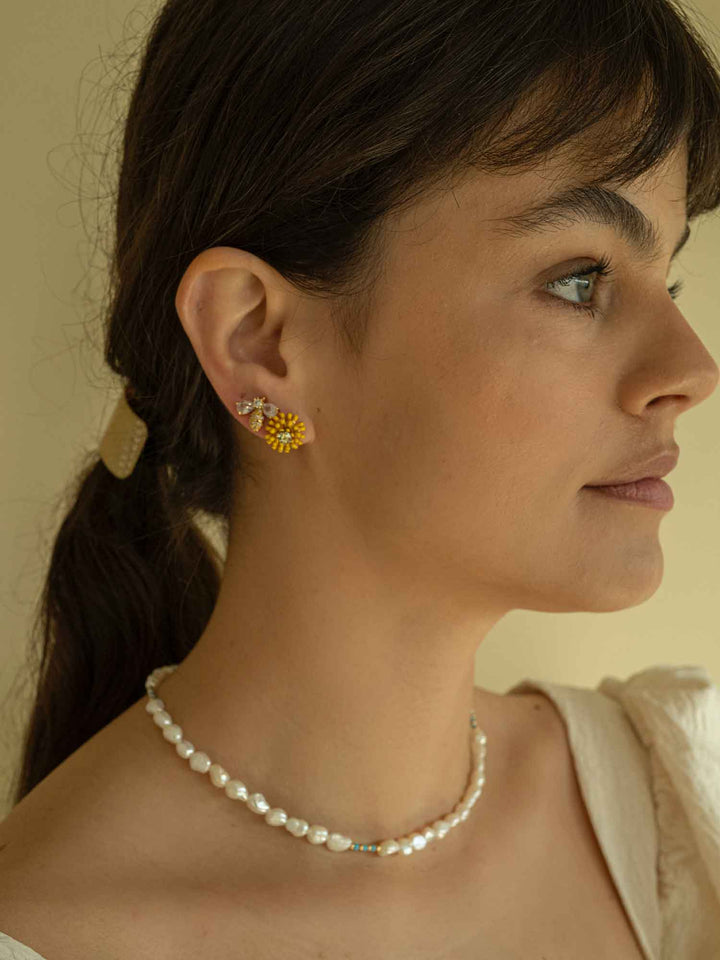 Asymmetric Design Earrings Set