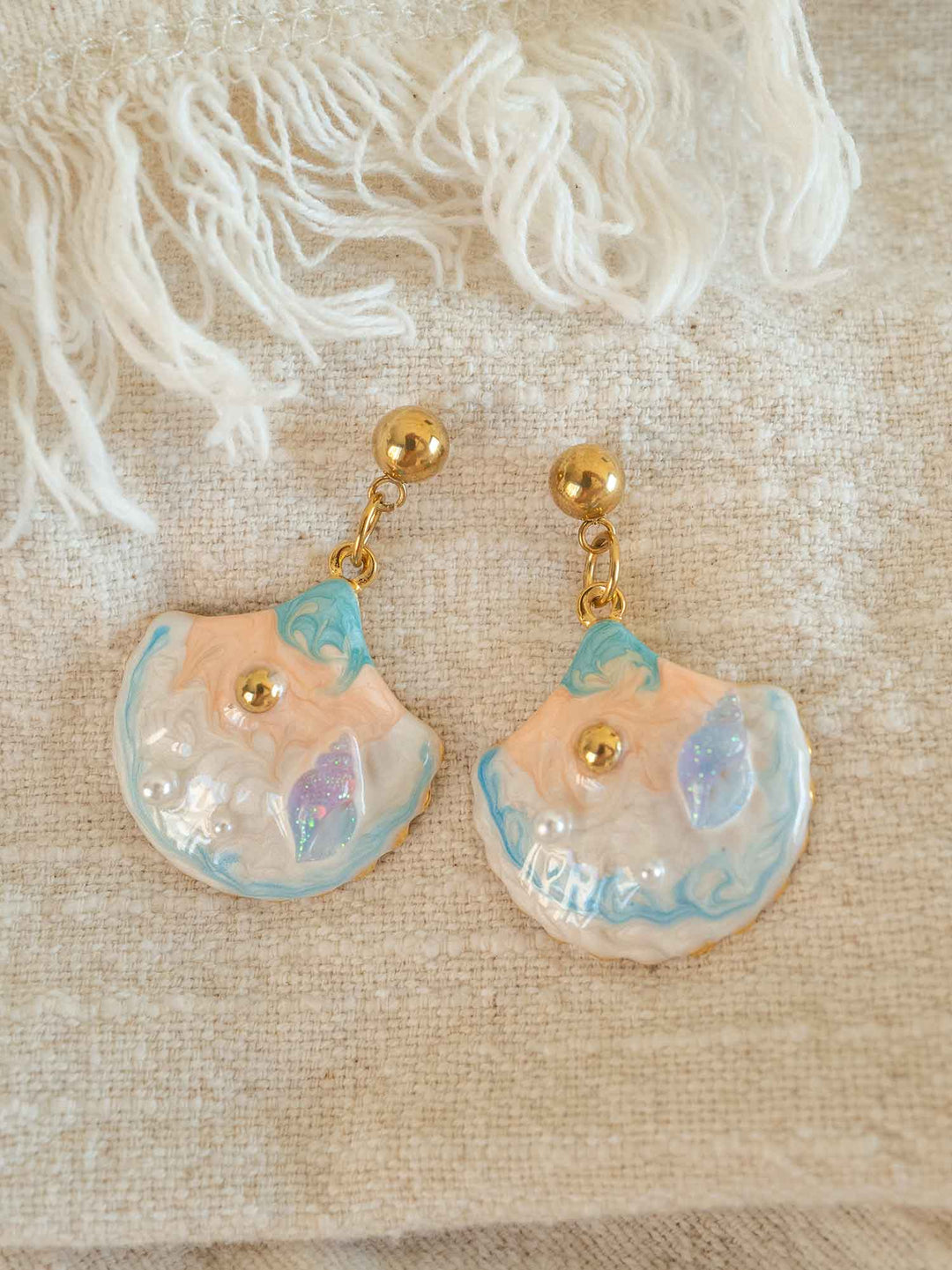 Morna Shell Earrings