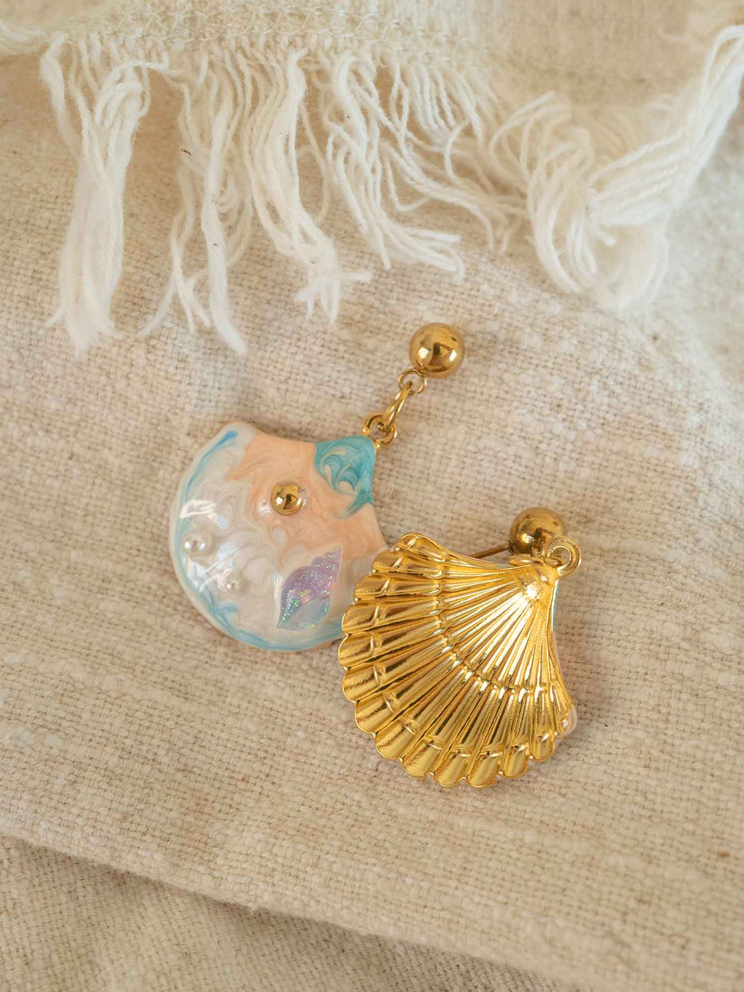 Morna Shell Earrings
