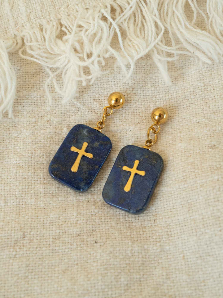 Celestine Stone Earrings
