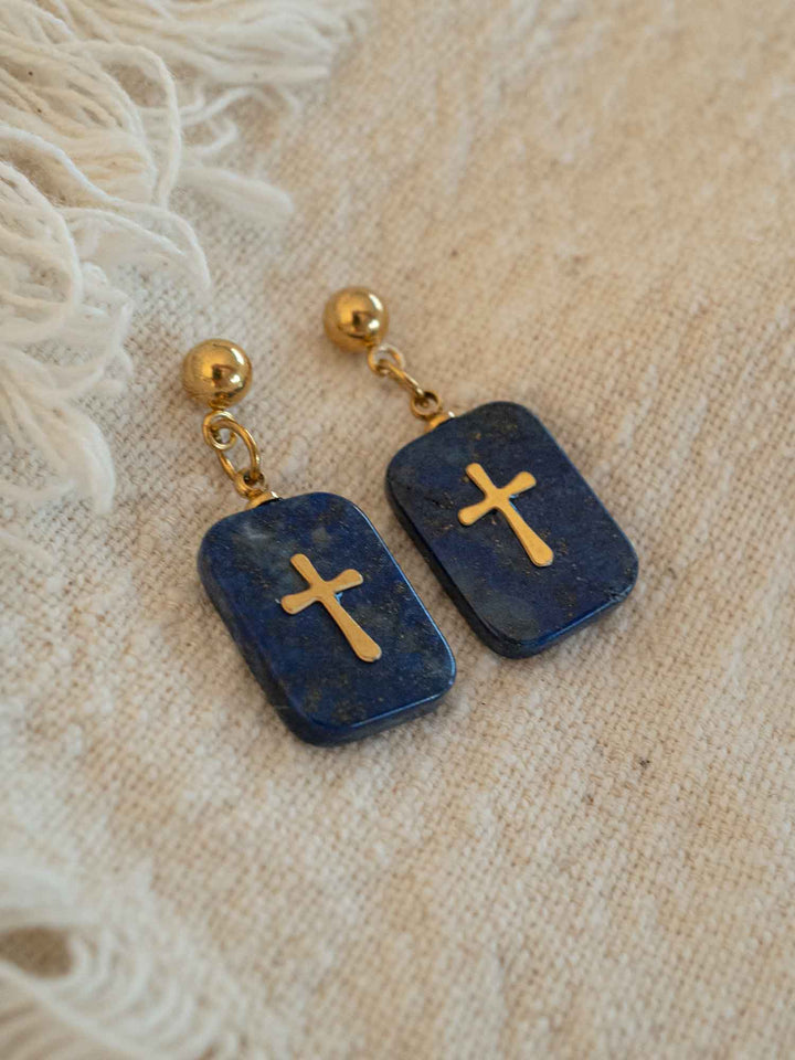 Celestine Stone Earrings