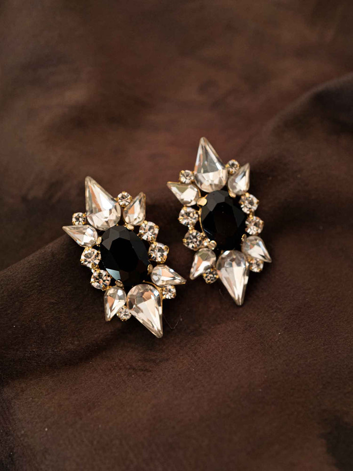 Nova Starburst Crystal Earrings