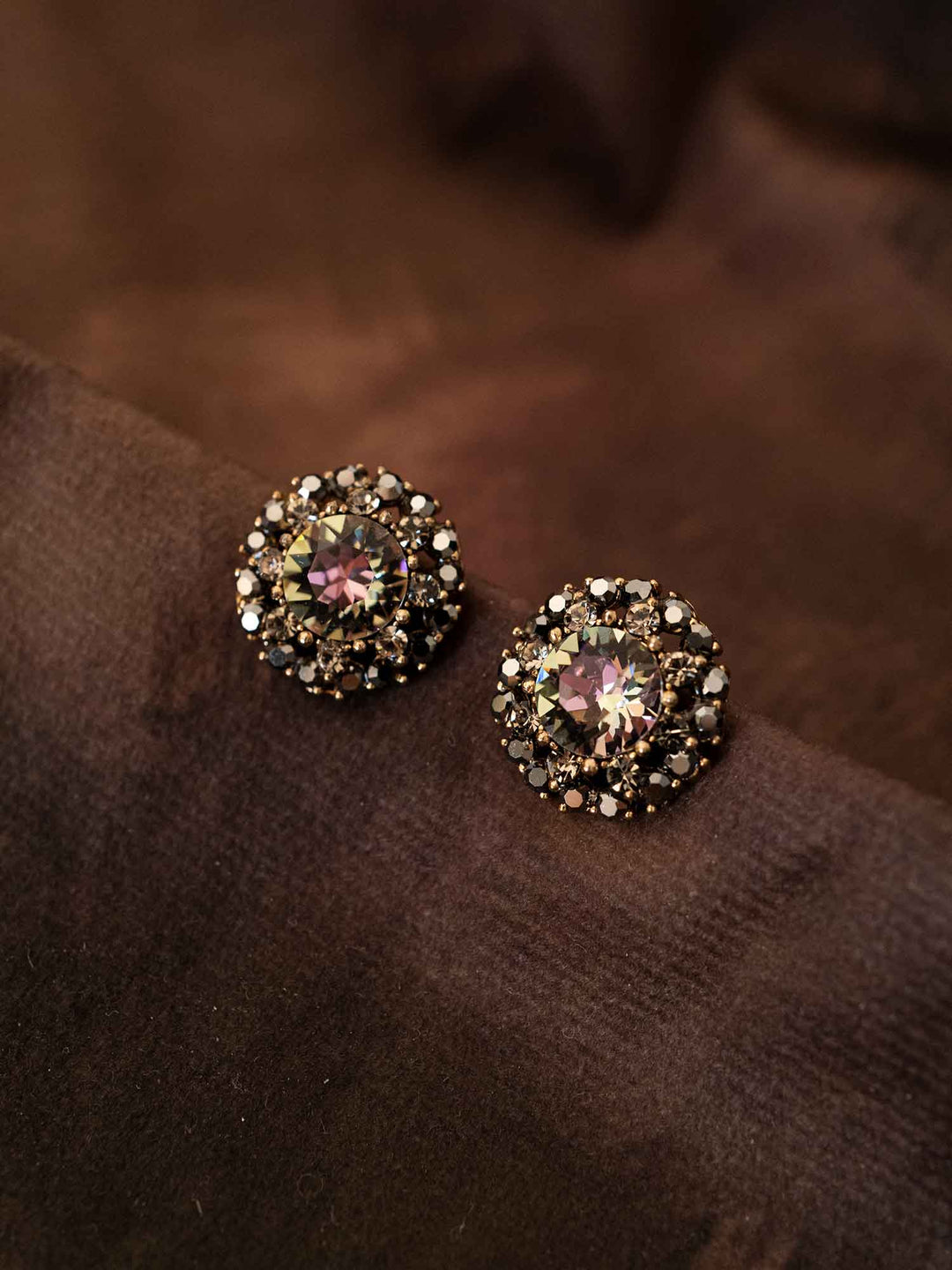 Azura Crystal Stud Earrings
