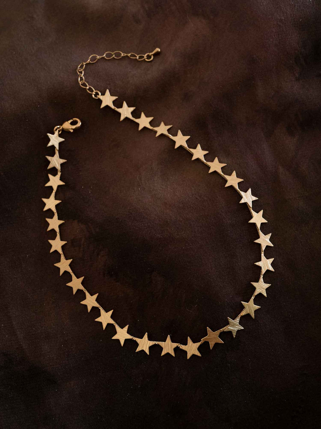 Shimmering Star Choker Necklace