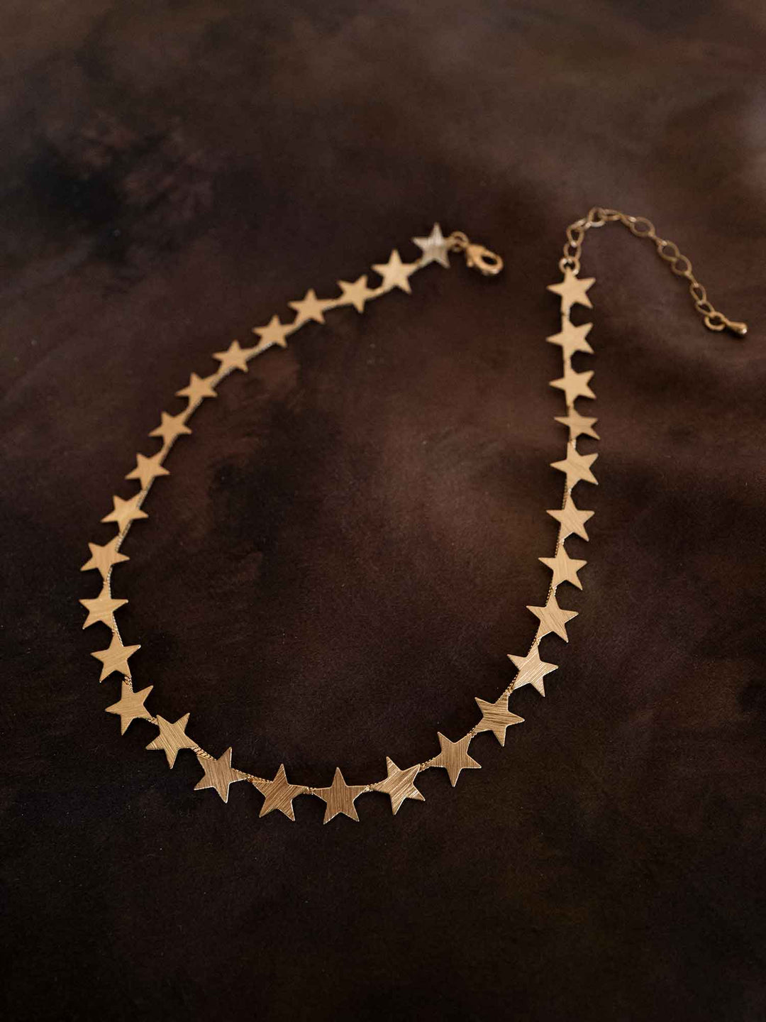 Shimmering Star Choker Necklace