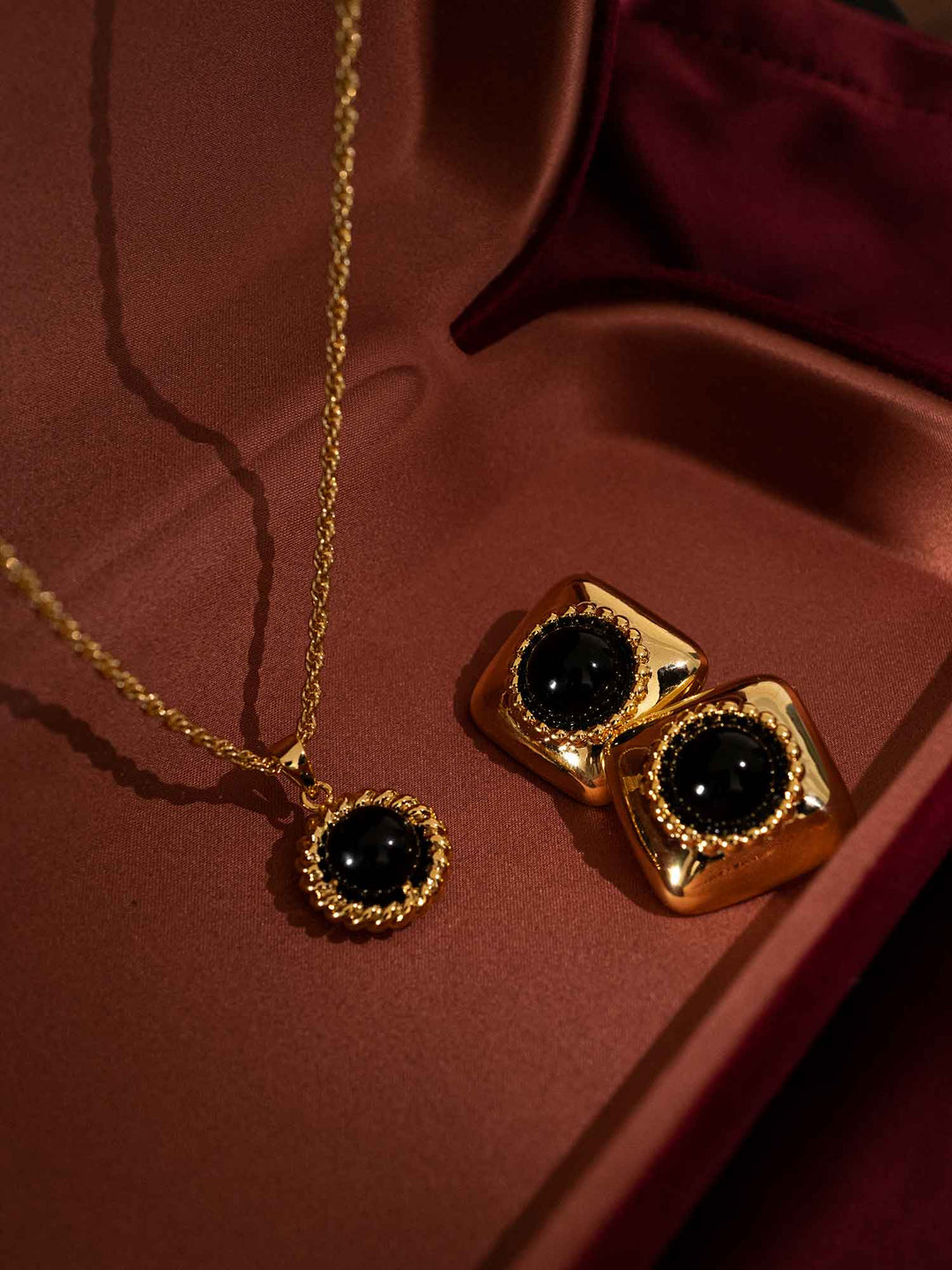 Melina Earrings Midnight