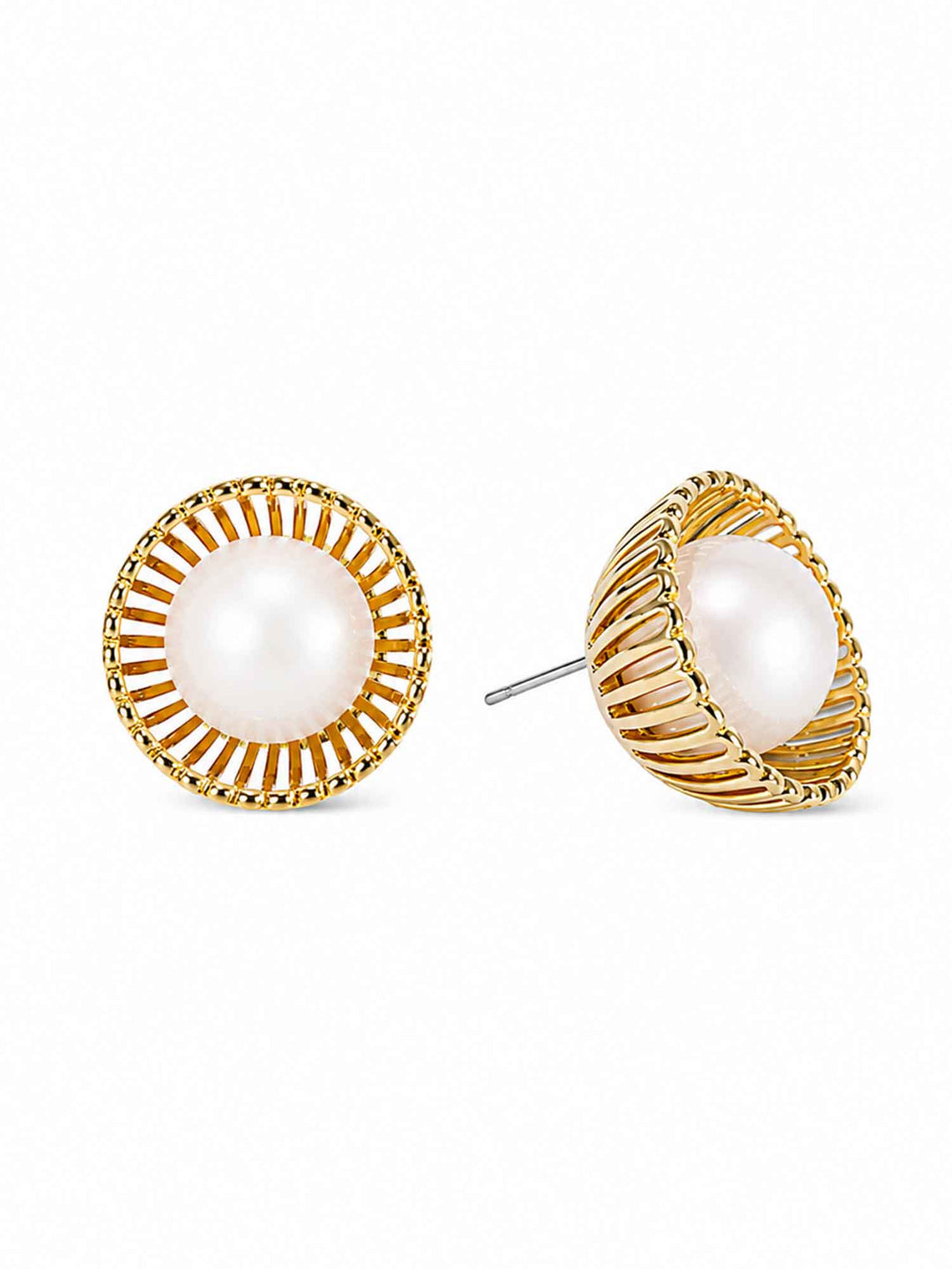 Liora Pearl Encased Stud Earrings