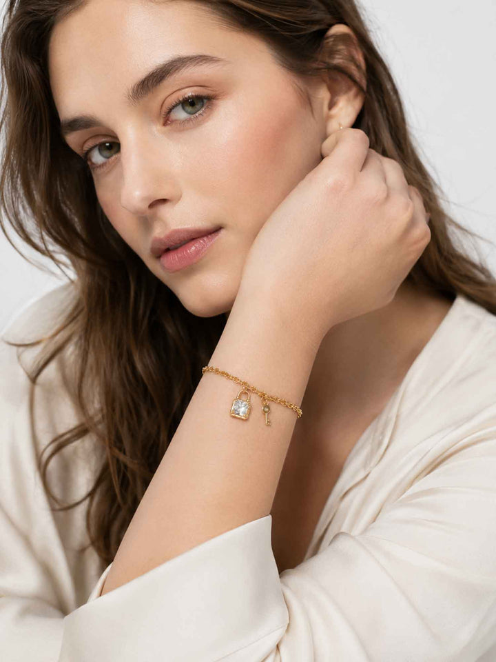 Lock and Key Bracelet