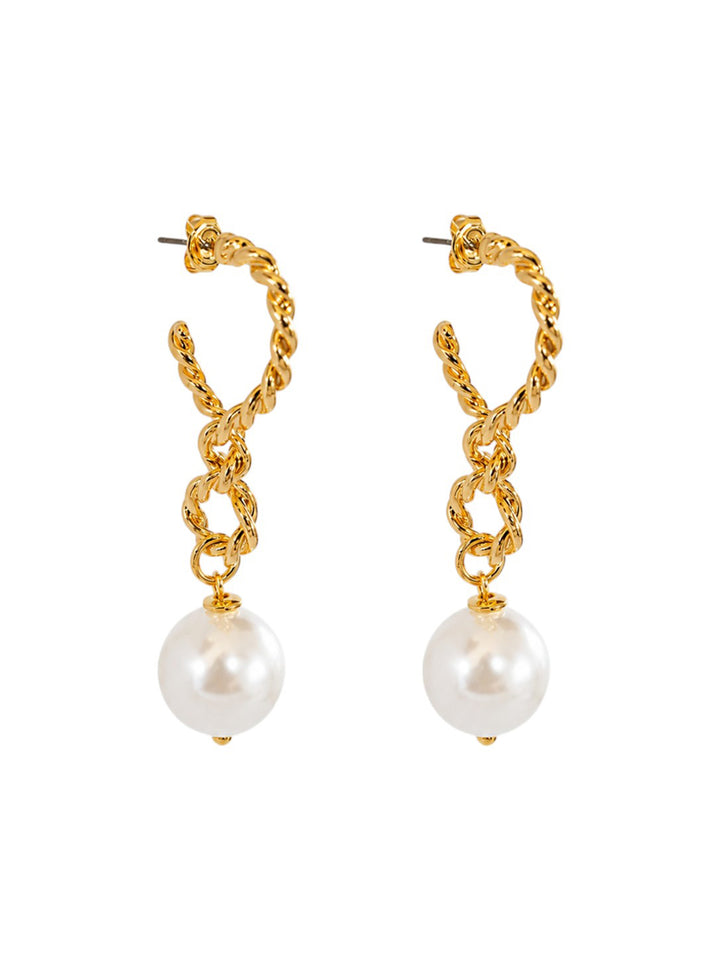 Mist Melody Gold Earrings