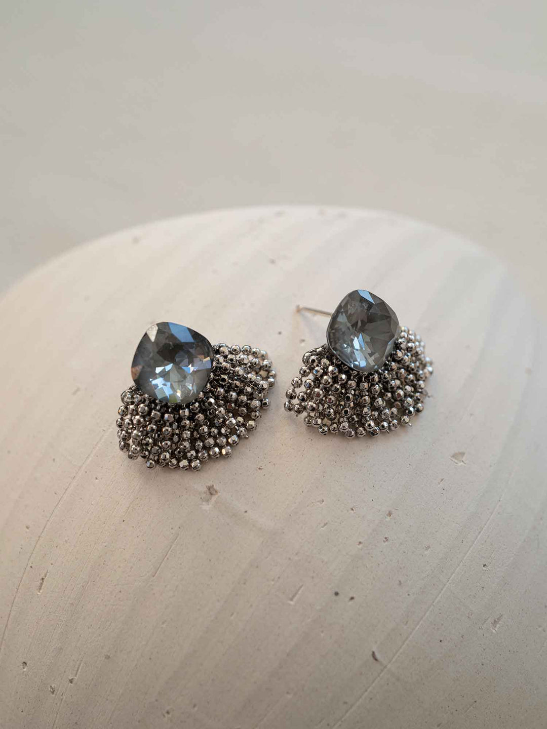 Noir Earrings Silver