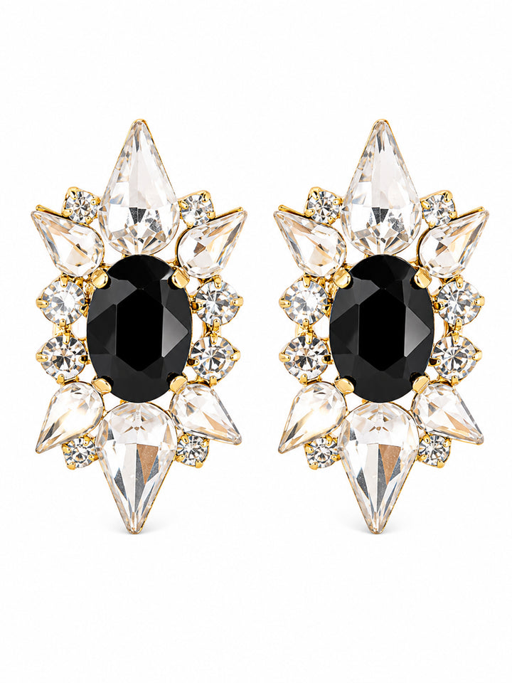 Nova Crystal Starburst Earrings