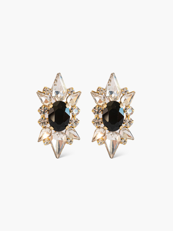 Nova Starburst Crystal Earrings