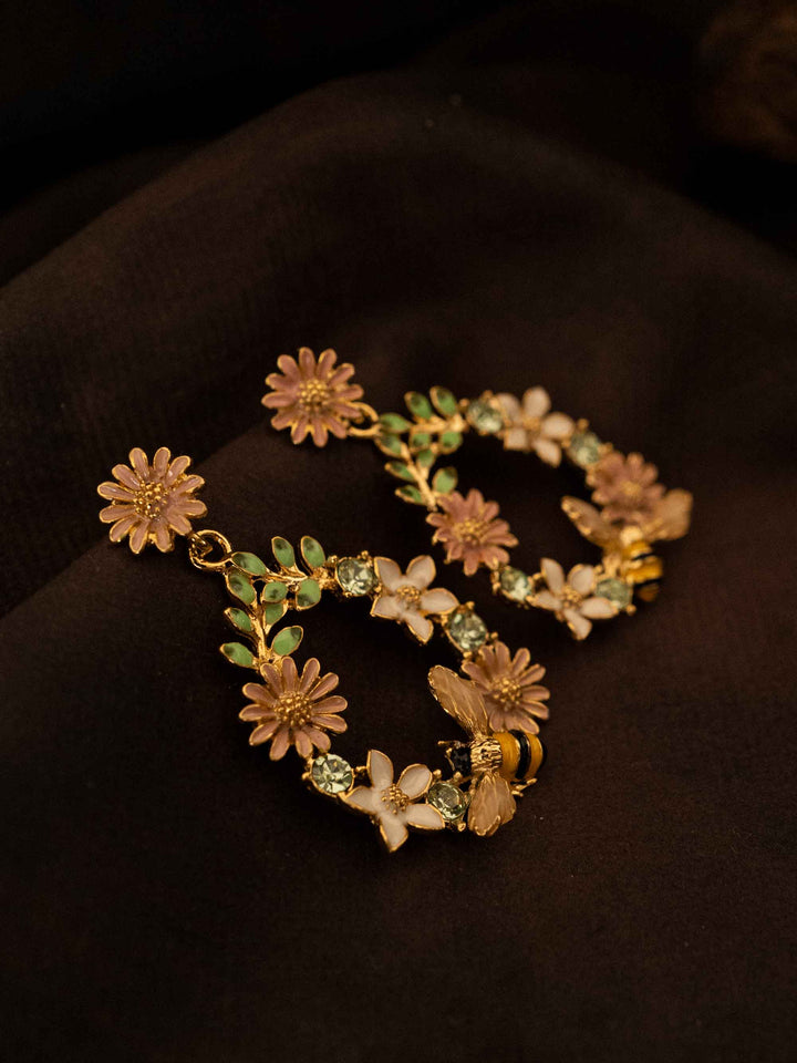 Flower Crown Earrings