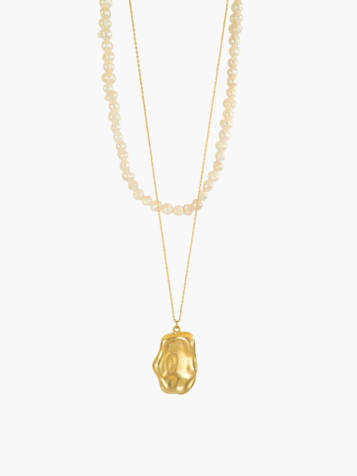 Layered Freshwater Pearl Necklace