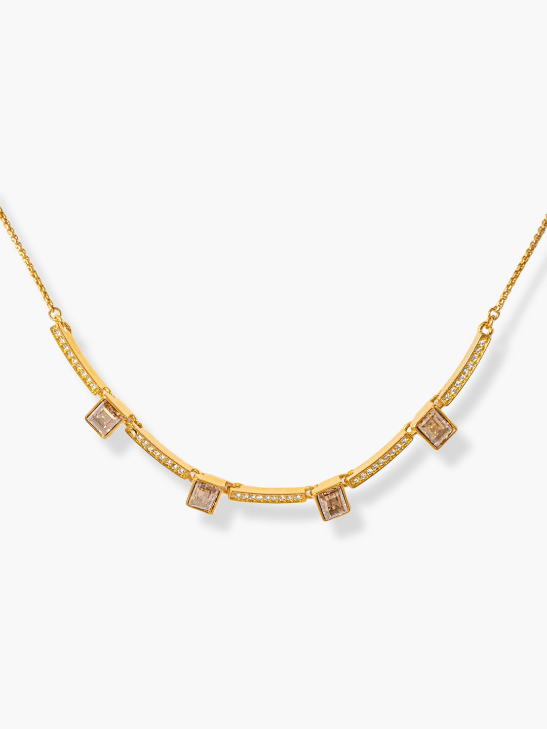 Brilliant Sugar Cube Necklace